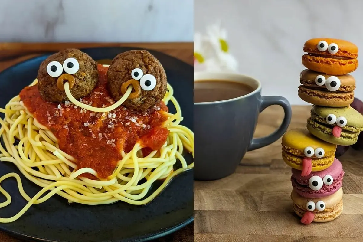 Menghias Makanan Unik