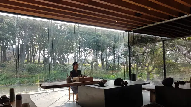 Sesi tea class di Osullloc