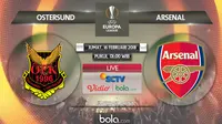 Liga Europa_Ostersund Vs Arsenal (Bola.com/Adreanus Titus)