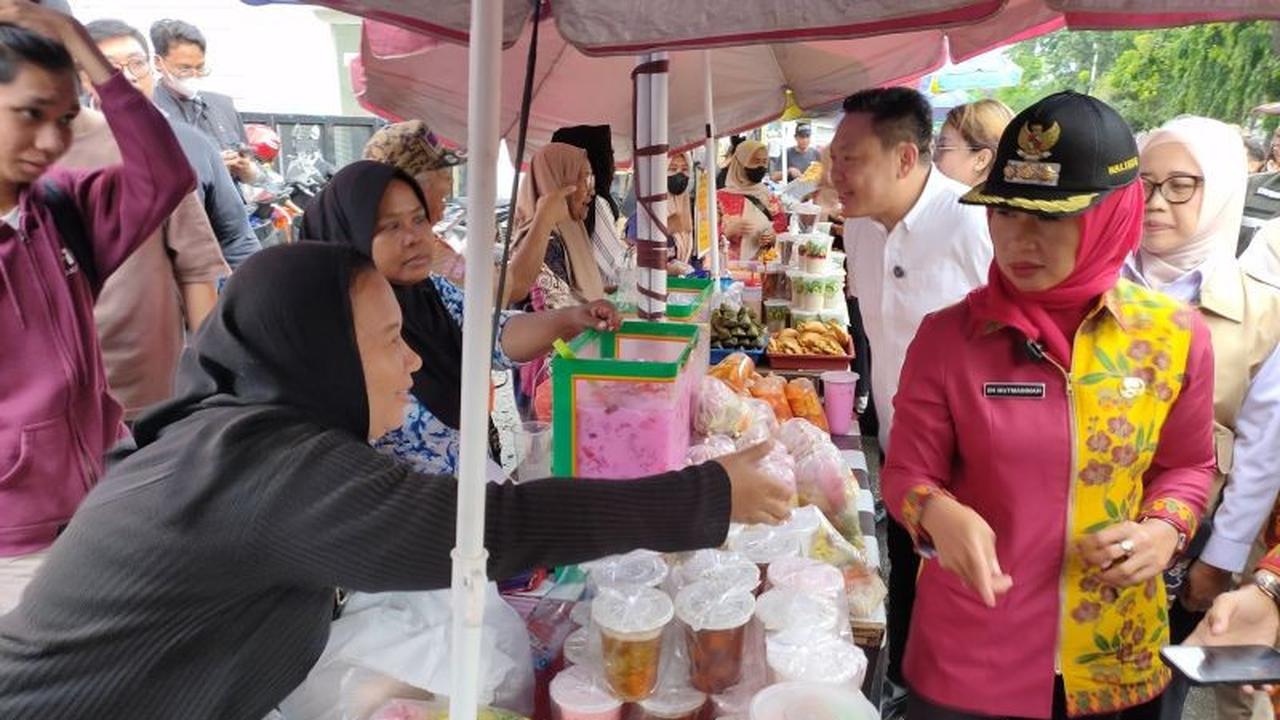 Penjualan Takjil Ramadhan di Jalan Panjang Lesu pada Pekan Kedua