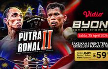 Berikut Profil Fighter Byon Combat Showbiz 7, Eksklusif di Vidio