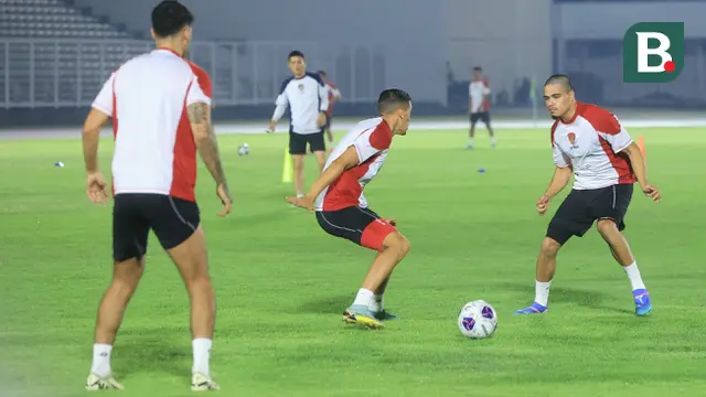 Official Training Timnas Indonesia jelang laga kualifikasi Piala Dunia 2026 menghadapi Australia