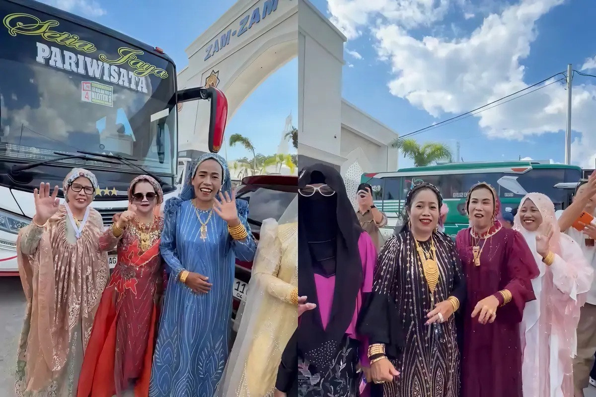 Tradisi Ma'bello jemaah haji asal Sidrap