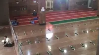 Suasana Masjid Muhammad Cheng Hoo Kabupaten Gowa jelang berbuka (KabarMakassar.com)