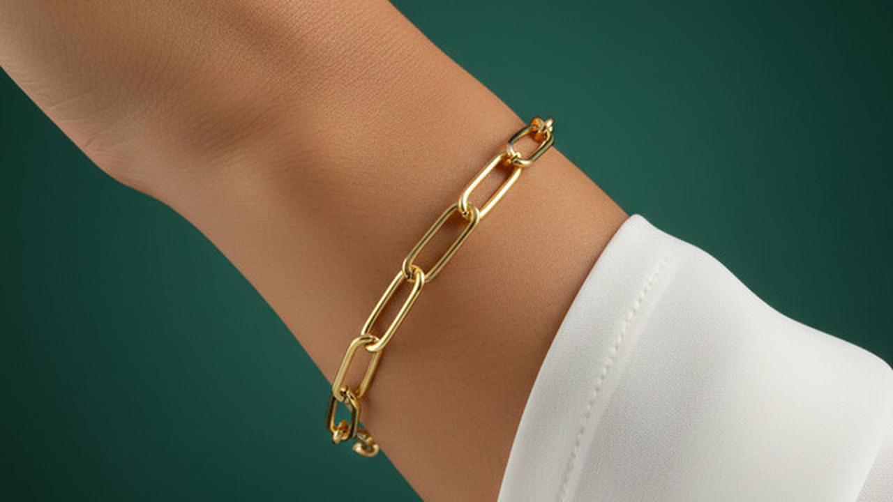 7 Model Gelang Emas Rantai Elegan Untuk Hari Raya, Tampil Memukau
