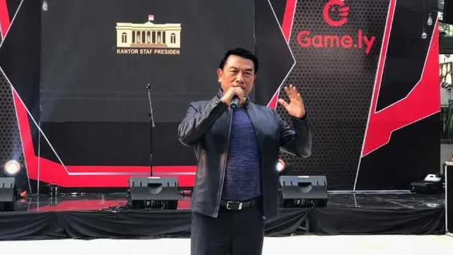 Pemaparan dukungan terhadap eSports & Game.ly oleh Kepala Staf Kepresidenan, Bapak Jendral (Purn.) Dr. Moeldoko.SIP