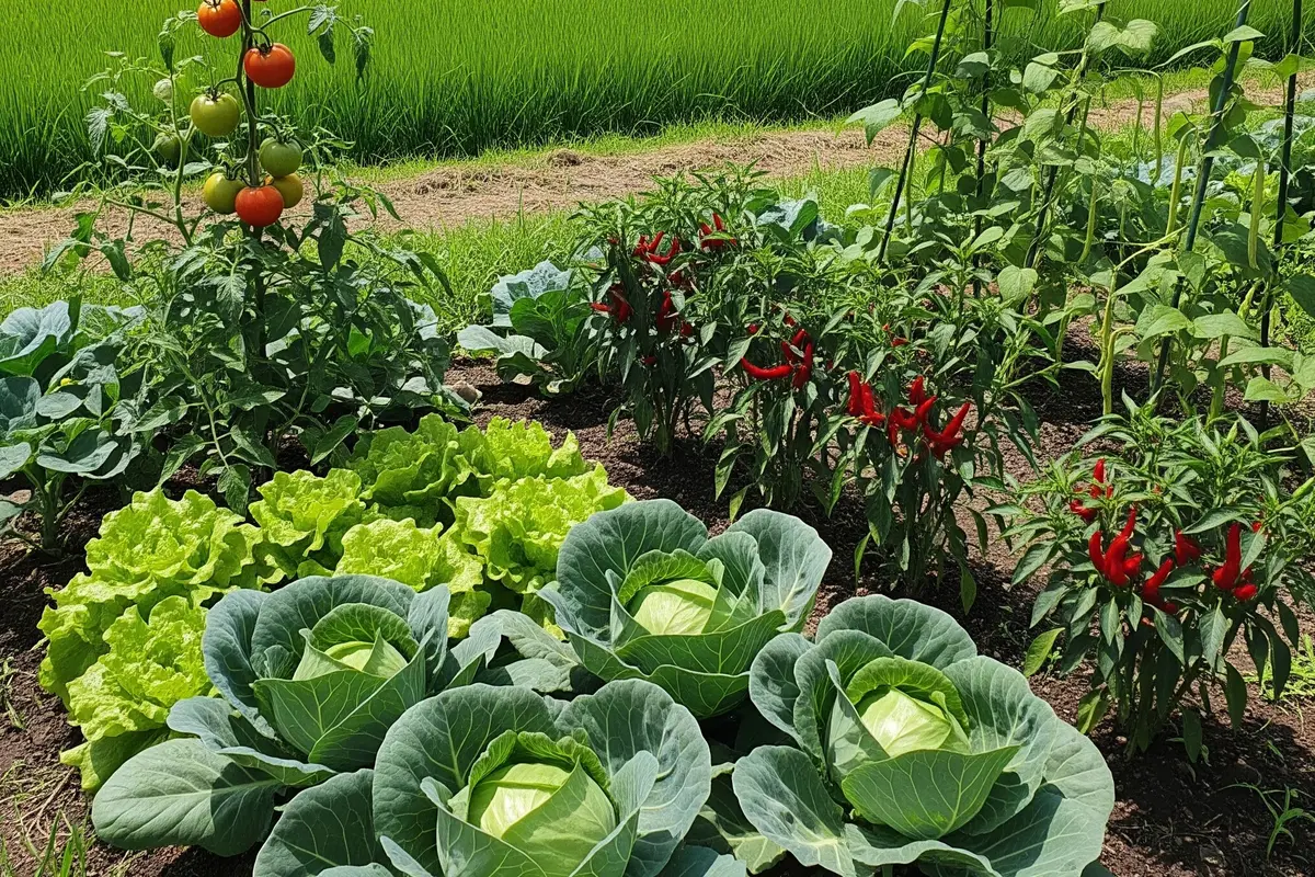Tanaman Sayur yang Cocok Ditanam di Rumah Dekat Persawahan