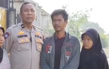 3 Minggu Jalan Kaki dari Banyuwangi, Pria Ini Ketemu Polisi Baik, Langsung Diantar Pulang sampai ke Rumah