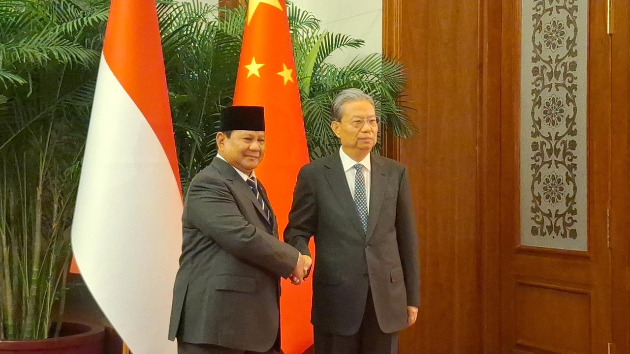 Prabowo Temui Pimpinan Kongres Rakyat China di Beijing: Ini Kehormatan Bagi Saya