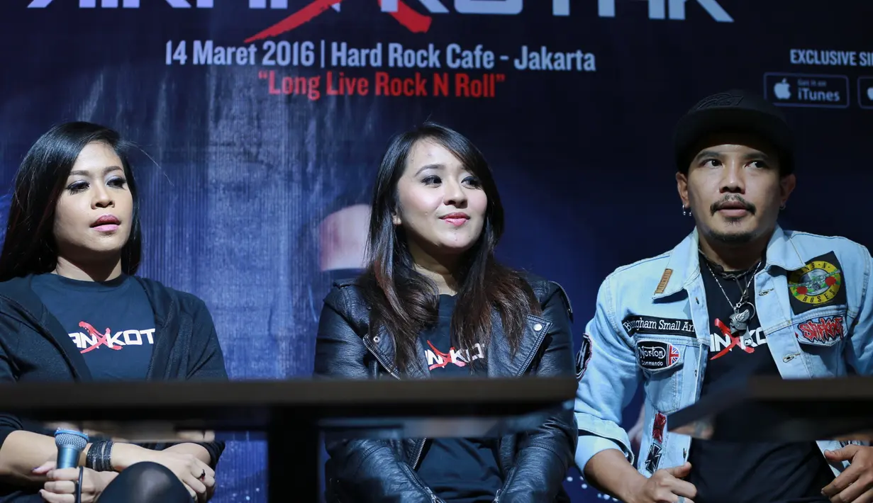 Kikan berharap single 'Long Live Rock N roll' bisa merajai di radio-radio. (Adrian Putra/Bintang.com)