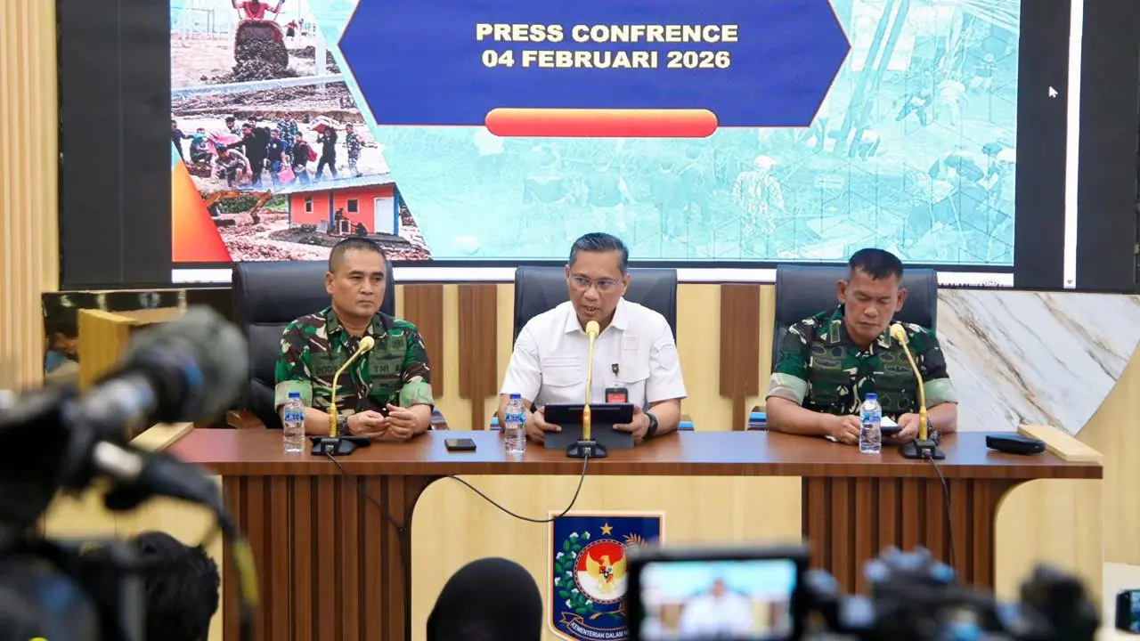 Pengungsi Pascabencana Sumatera Terus Berkurang, Satgas PRR Fokus Pulihkan Ekonomi dan Layanan Dasar