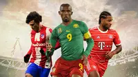 Ilustrasi - Serge Gnabry, Samuel Eto'o, Joao Felix (Bola.com/Bayu Kurniawan Santoso)