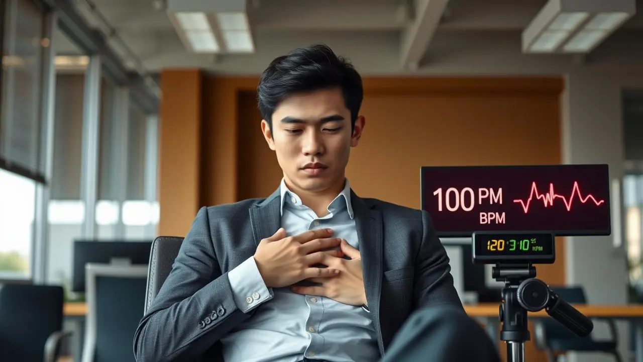 cara mengatasi jantung berdebar kencang dan badan lemas