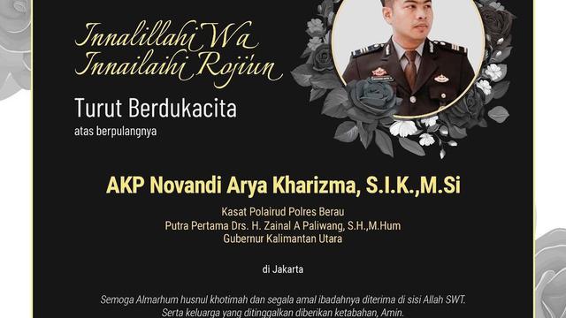 Biografi Profil Biodata AKP Novandi Arya Kharisma Putra Gubernur Kaltara instagram ig Wikipedia Indonesia