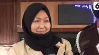 Pengacara Djoko Tjandra, Anita Kolopaking di gedung Kejaksaan Agung Jakarta. (Vidio.com)