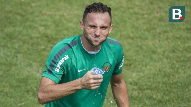 Latihan Timnas Indonesia U-23
