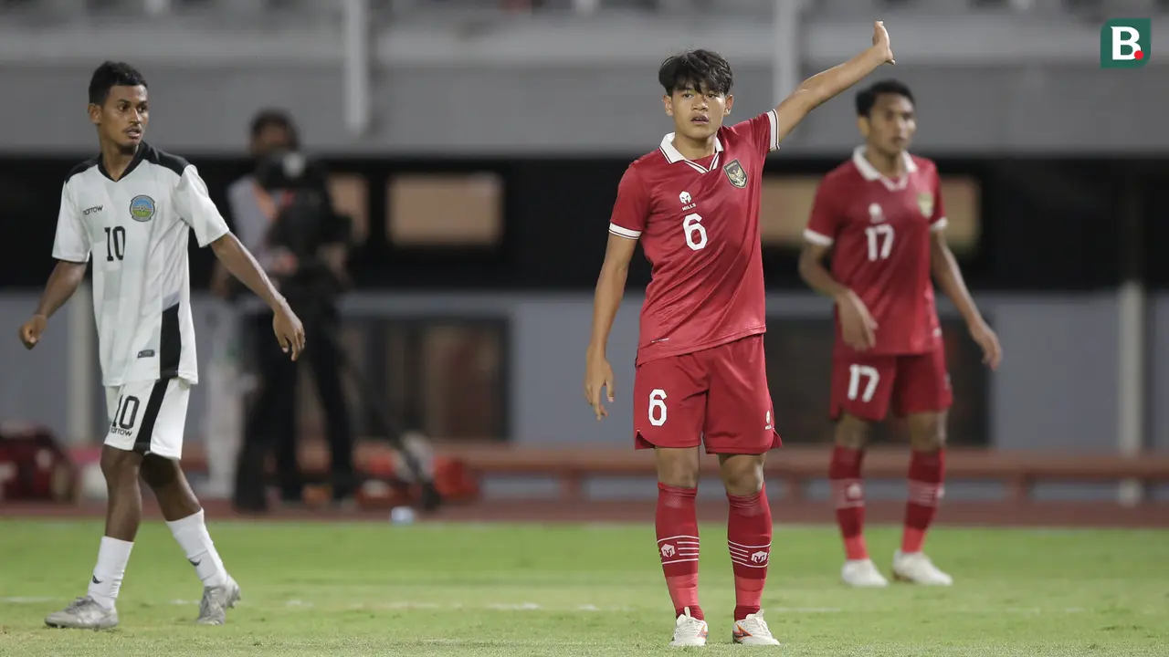 Pemain Timnas Indonesia U-20 Zanadin Fariz