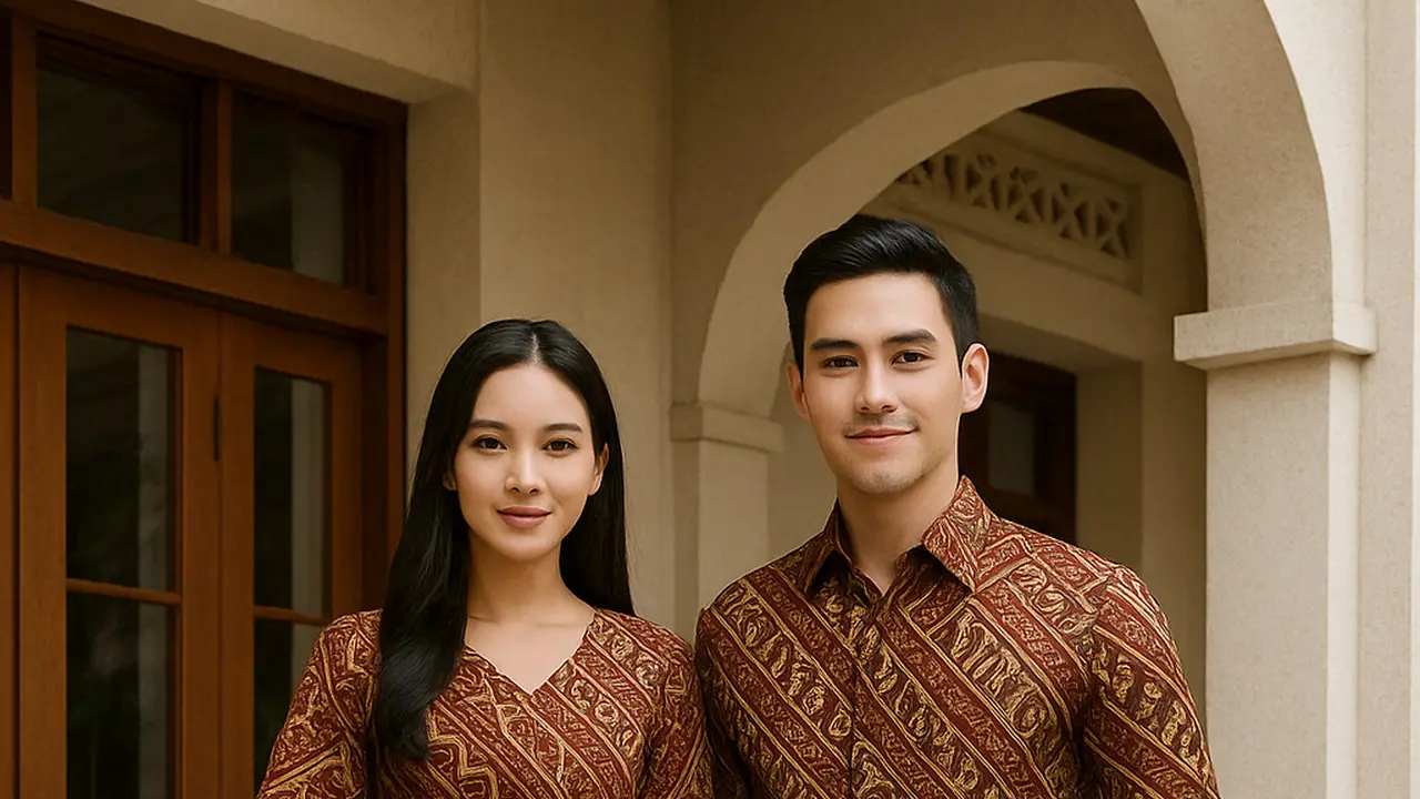 Model Batik Couple yang Stylish dan Elegan