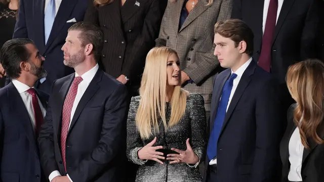 Kampanye Kirim Barron Trump ke Medan Perang Viral, Protes Warga AS yang Tolak Perang Iran