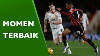 Video highlights berisi momen penting Premier League pada pekan ke-16, laga antara Manchester United vs Bournemouth.
