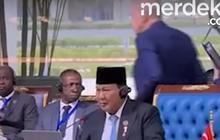 Duduk di Belakang Prabowo, Mayor Teddy Beberkan Cerita Sebenarnya saat Erdogan Walk Out di KTT D-8 Mesir