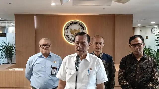 Ketua Dewan Ekonomi Nasional (DEN) sekaligus Ketua Komite Percepatan Transformasi Digital Pemerintah (KPTDP), Luhut Binsar Pandjaitan. (Foto: Liputan6.com/Maulandy R)