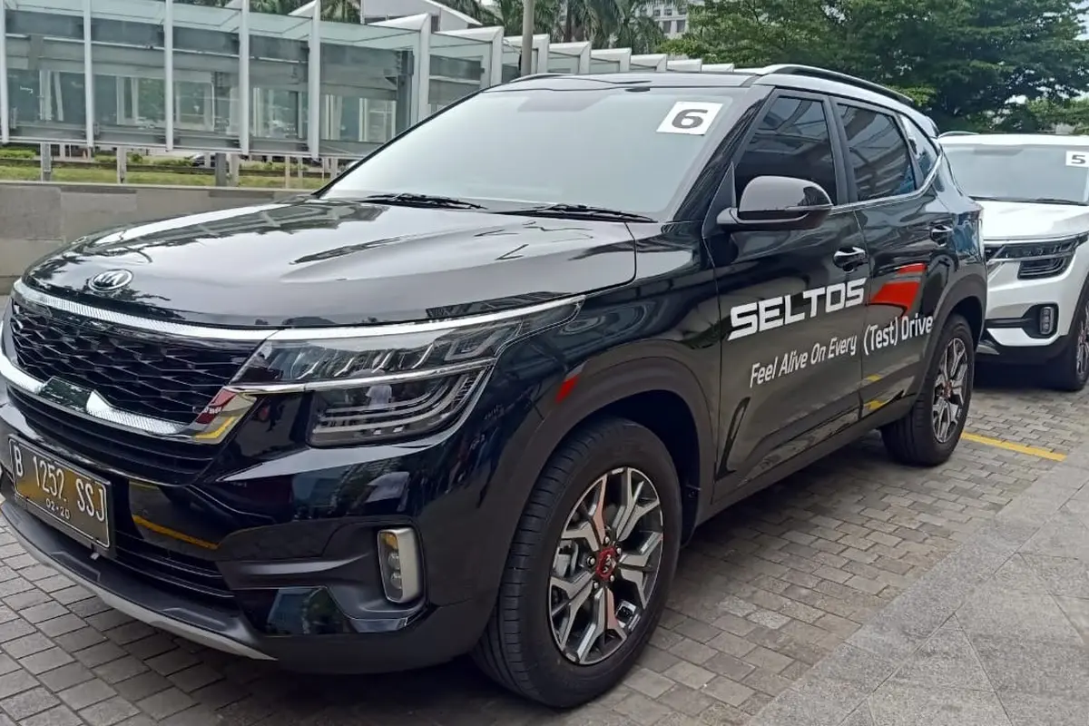 Test drive Kia Seltos di Jakarta Utara