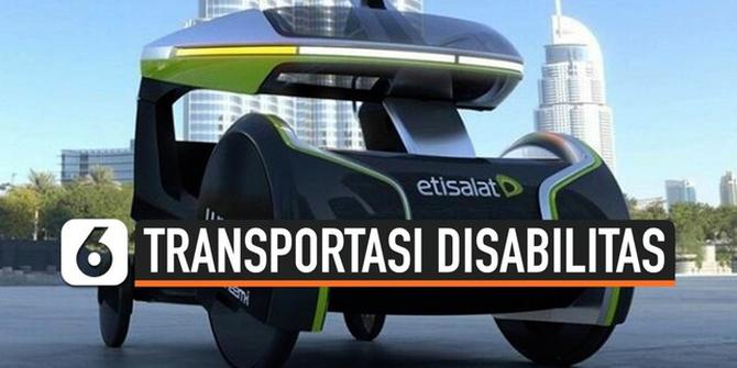 VIDEO: Pertama di Dunia, Transportasi Online Khusus Penyandang Disabilitas