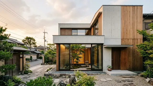 Model Rumah Kotak Ala Jepang