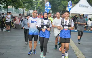 Ruas jalan di Jakarta yang bersinggungan dengan acara BTN Jakarta International Marathon (BTN JAKIM) 2024 akan ditutup (dok BTN)