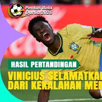 Hasil Piala Dunia 2026: Brasil Ditahan Maroko, Vinicius Jadi Penyelamat
