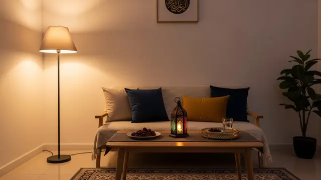 Dekorasi Lampu Ramadan