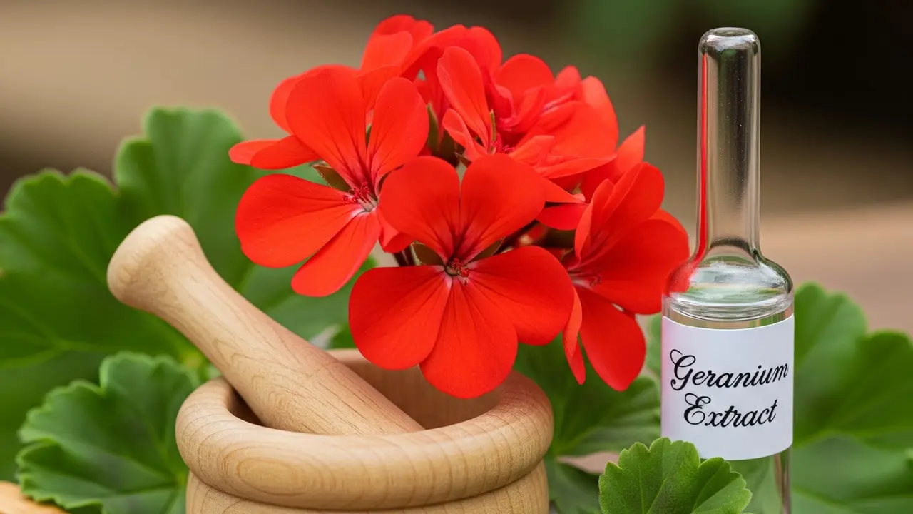Bunga Geranium (Gemini AI)