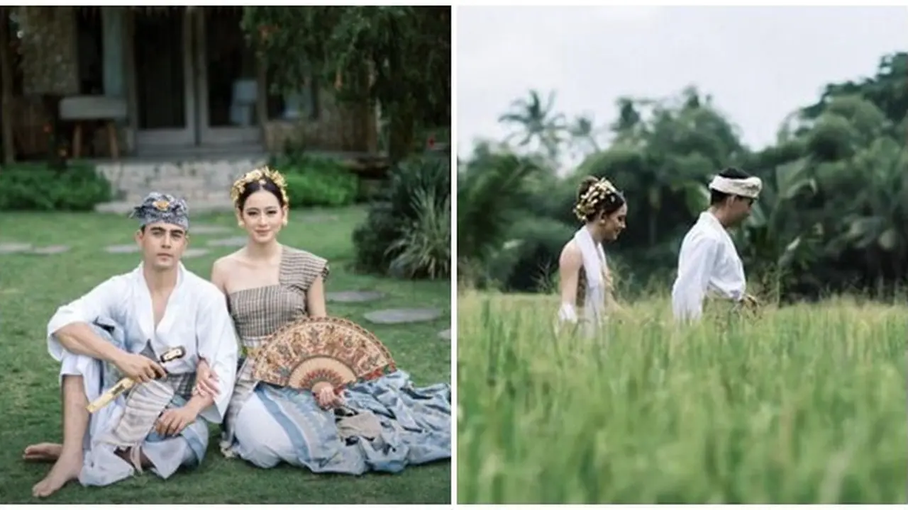 10 Gaya Pemotretan Prewedding Laura Theux dan Kekasih, Usung Konsep Bali