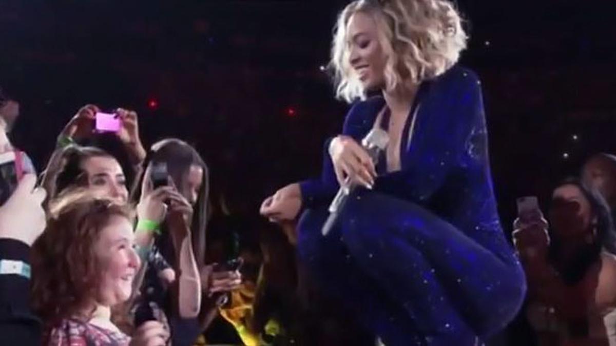 Beyonce Wujudkan Mimpi Fansnya