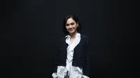 Andien saat berkunjung di kantor Liputan6.com dan KLY Group. (dok. Liputan6.com)