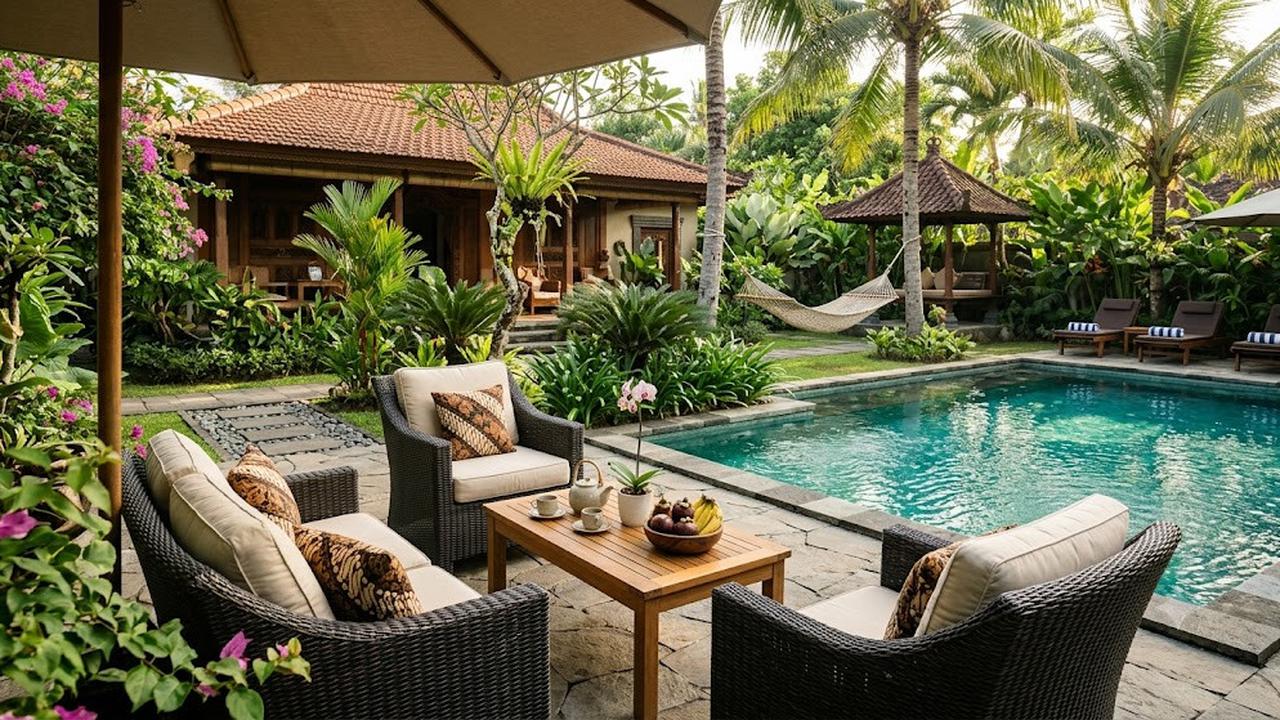 14 Area Duduk Outdoor ala Hotel, Inspirasi Ruang Santai Mewah di Rumah