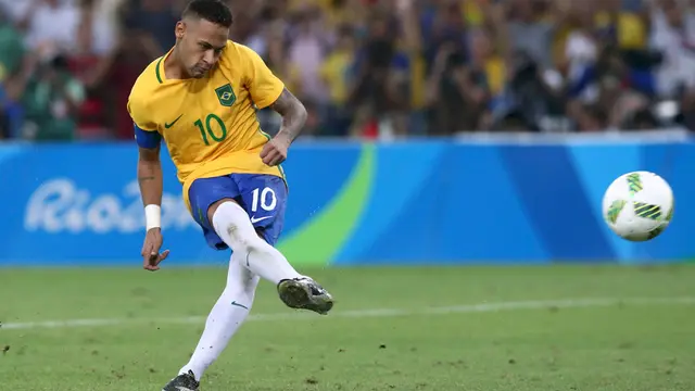 Neymar akan membela Timnas Brasil sebagai pemain termahal dunia. (Reuters/Marcos Brindicci) 