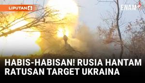Rusia menyatakan telah melancarkan serangan besar-besaran ke Ukraina dengan menghantam lebih dari 100 target dalam 24 jam terakhir.