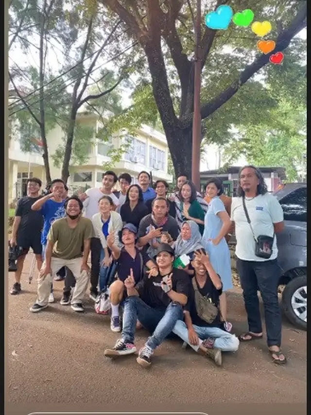 Suasana syuting episode terakhir Buku Harian Seorang Istri (Foto: Instagram bu_deedee)