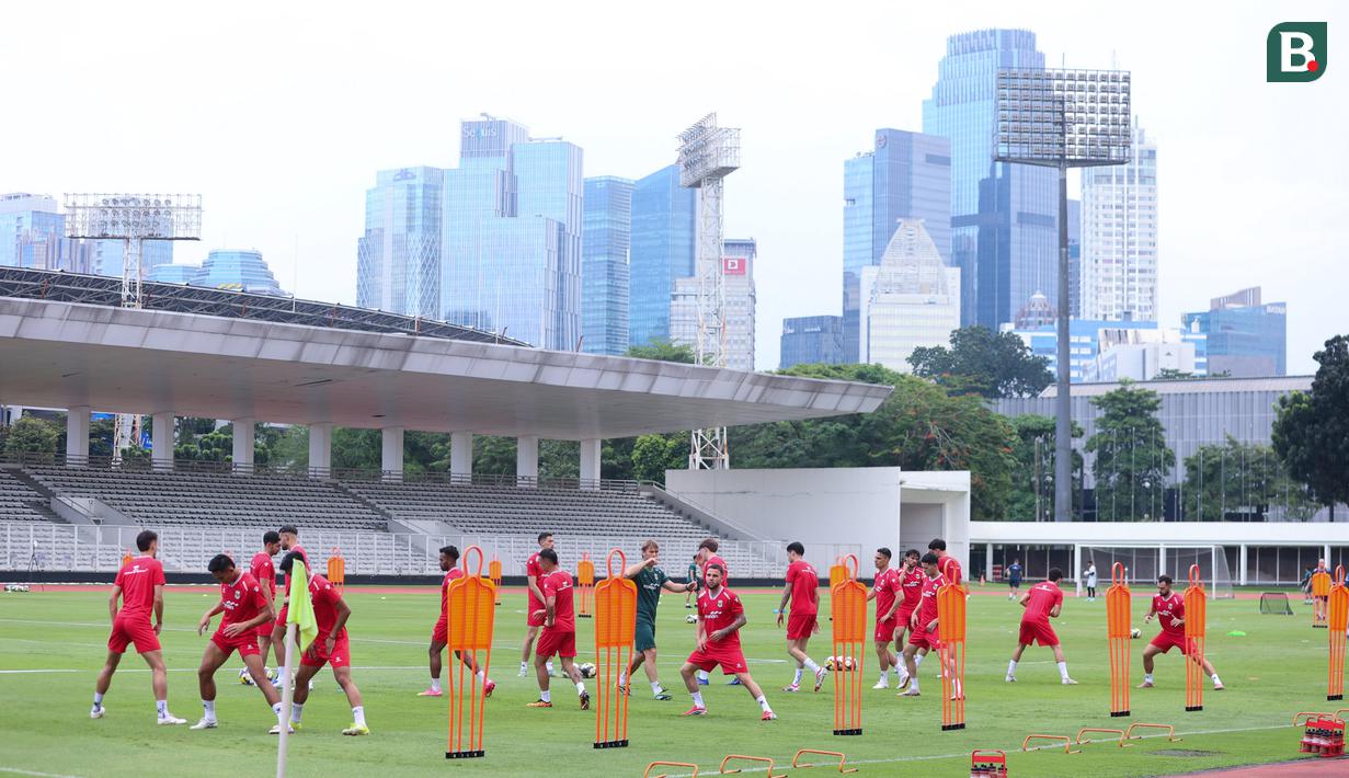 Timnas Indonesia akan bertemu Bulgaria di Stadion Utama Gelora Bung Karno pada 30 Maret 2026. (Bola.com/M Iqbal Ichsan)