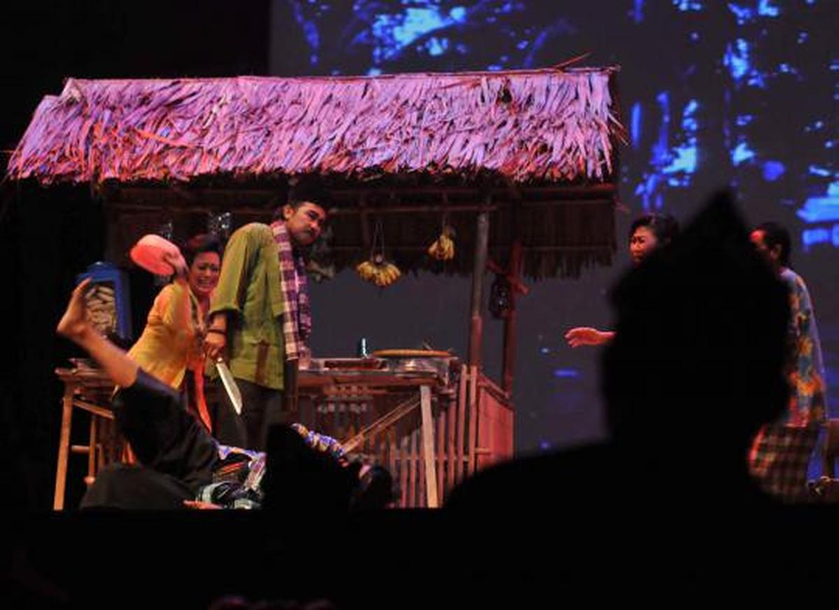 Ludruk legenda Sarip Tambak Oso dipentaskan di TIM