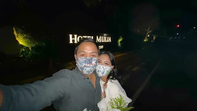 Anniversary Ke-3, Ini 6 Potret Caca Tengker dan Suami Keliling Jakarta Tengah Malam