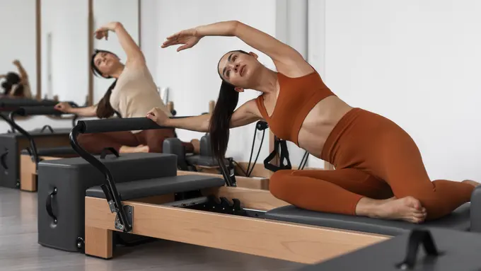 Ilustrasi Pilates