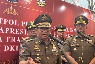 Gubernur DKI Jakarta Pramono Anung di Taman Ismail Marzuki (TIM), Jakarta Pusat, Selasa (8/9/2026). (Liputan6.com/Winda)