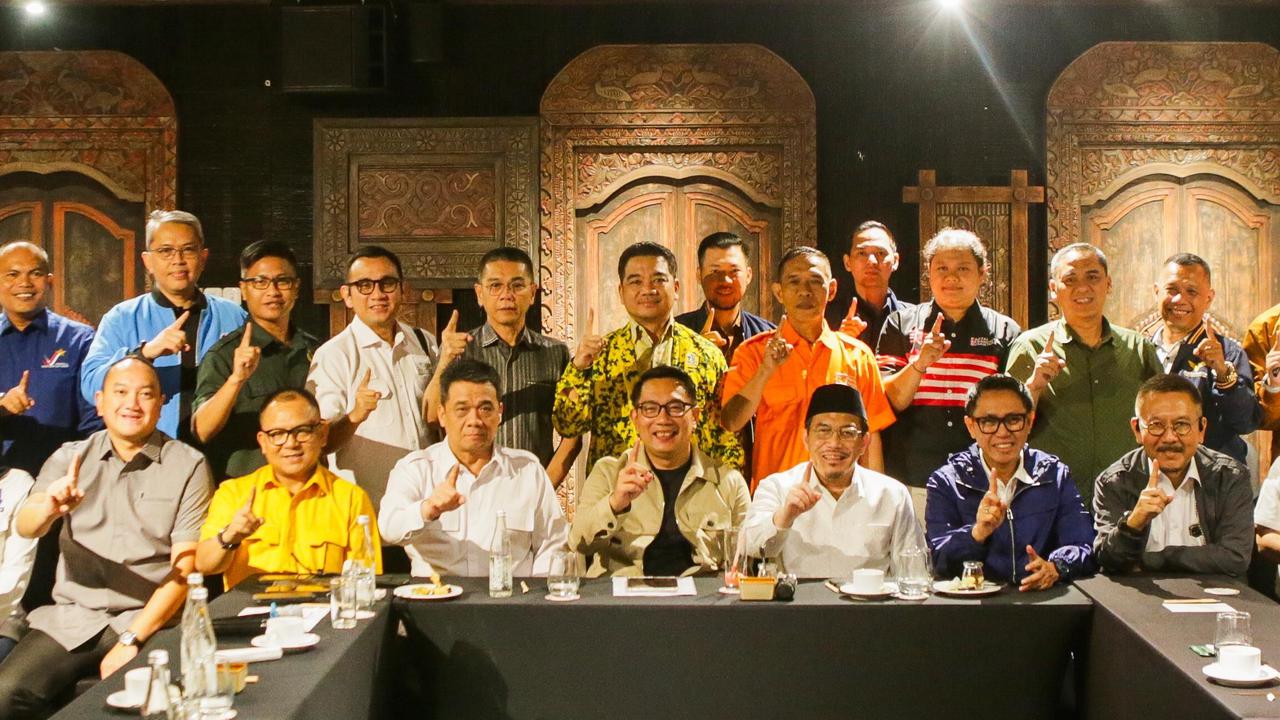 Kumpulkan Parpol Pengusung, Ridwan Kamil-Suswono Bahas Persiapan Putaran Kedua Pilkada Jakarta
