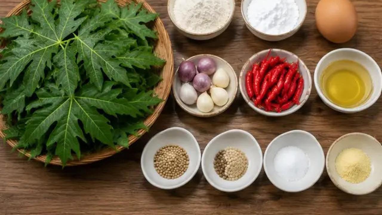 Cara Membuat Dendeng Daun Pepaya Pedas Gurih, Olahan Unik Anti Pahit