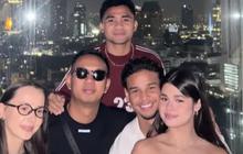 7 Potret Maria Theodore dan Irfan Fandi Pesepakbola Malaysia Rayakan Tahun Baru Bareng, Resmi Pacaran?