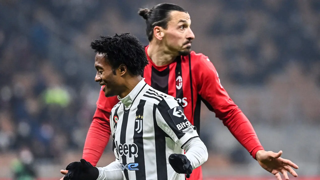 AC Milan Juventus Zlatan Ibrahimovic Juan Cuadrado