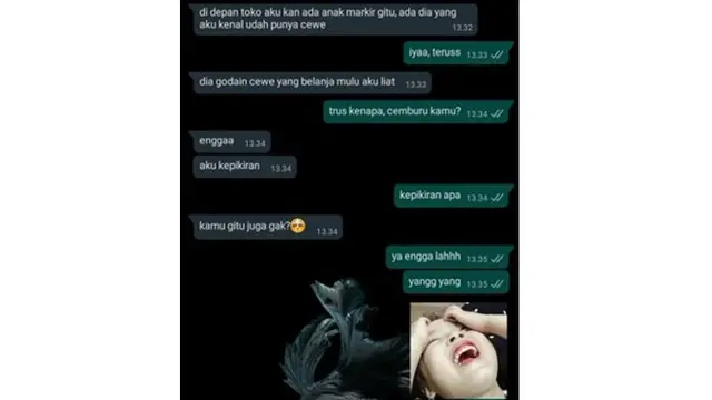 6 Chat Cewek Insecure ke Cowok Ini Penuh Kecemburuan